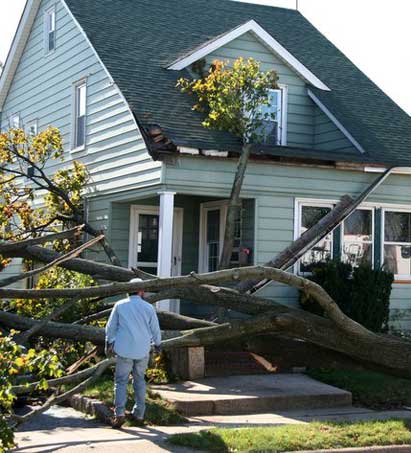 storm damage